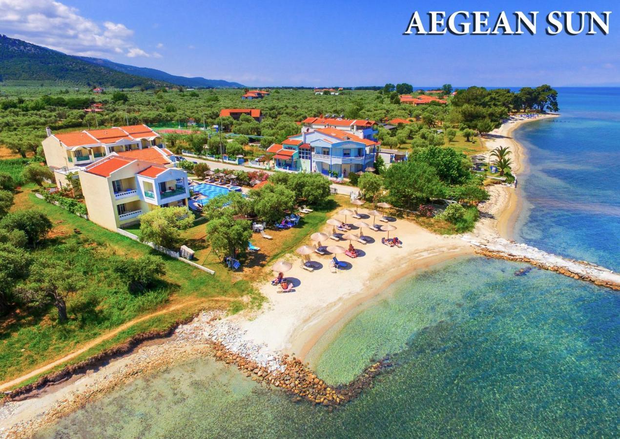 Aegean Sun Apartments Skala Rachoni  Buitenkant foto